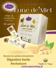 Miel Au Gingembre 100% Bio En Stick.  Booster. Digestion Facile. Maux De Gorge. 