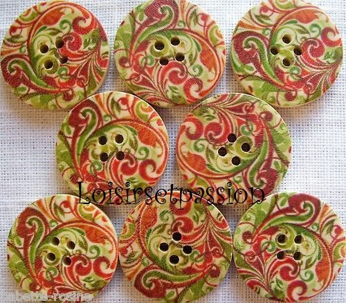 Bouton bois 3 cm - 3,