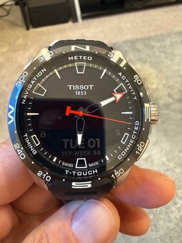 Tissot touch men black - tissot, t-touch