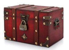 Coffre au trésor en bois