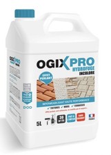 Hydrofuge protection mur façade enduit toiture béton effet perlant 5l OGIX PRO