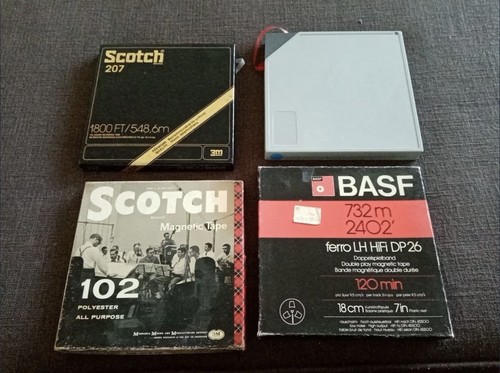 Lot bandes son - 4, magnetique