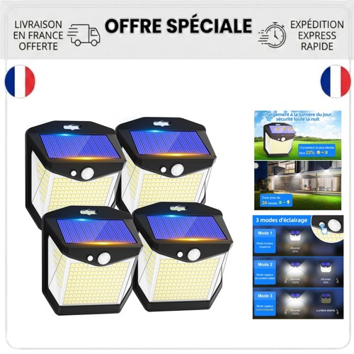 Projecteur solaire extérieur