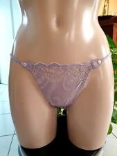 LEJABY STRING FICELLE TAILLE 3 COLORIS LILAS REF 10060