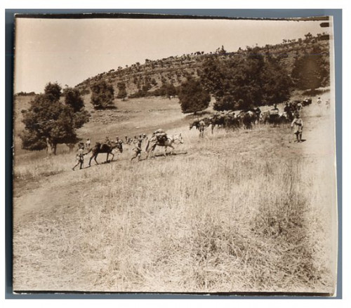 Maroc une caravane - une, de