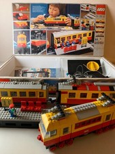 LEGO ELECTRIC INTER CITY TRAIN SET VINTAGE - LEGO 7740 - FREESTYLE - INCOMPLET