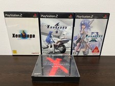 Xenogears & Xenosaga Épisode I II III Trilogie 4 Jeux Set Sony PS2 Japon Testé