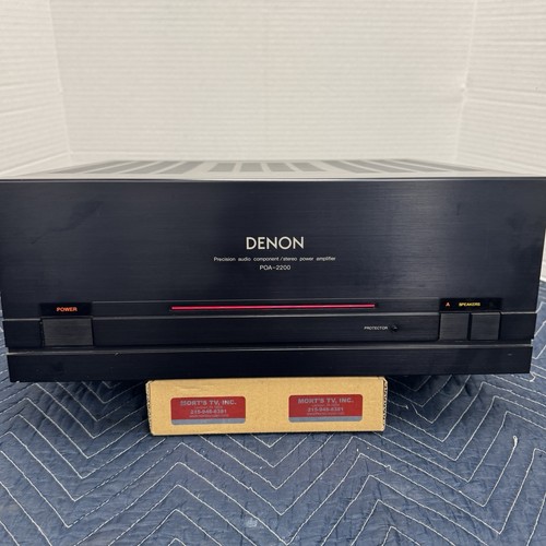 Denon poa 2200 stereo power - denon,
