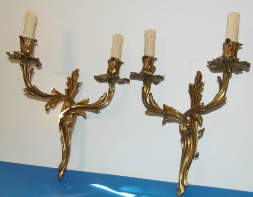 Appliques bronze doré - bronze,