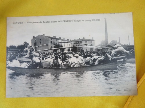 Cpa postcard givors - postcard,