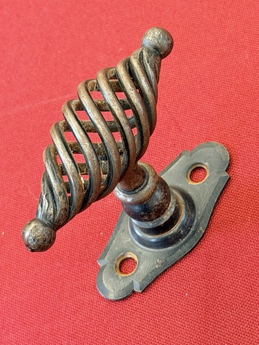 Poignée spirale fer forgé - fer,