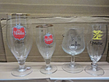 4 VERRE ANCIEN BIERE BRASSERIE