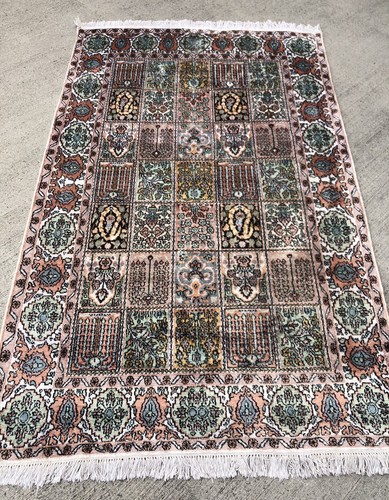 Tapis soie 180x125cm kashmir - soie,