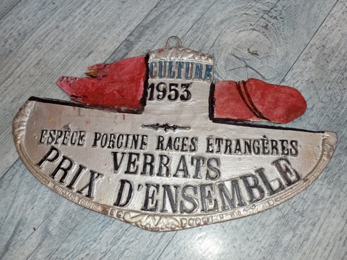 Plaque prix agricole - plaque,