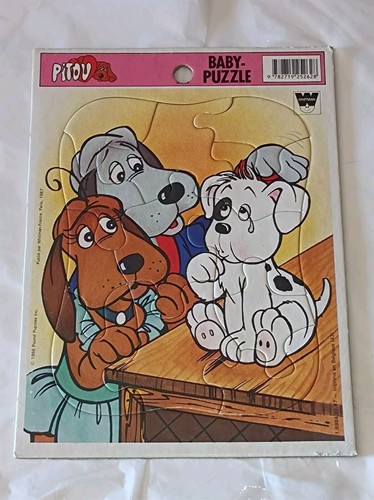Baby puzzle chien pitou - puzzle,