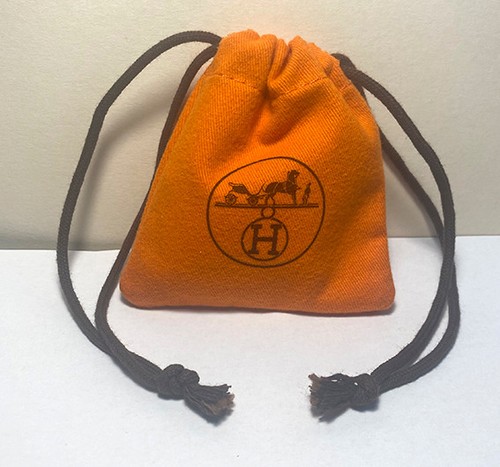 Pochette vide hermes tissu - pochette,