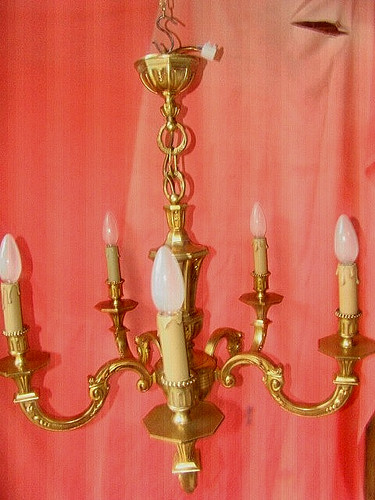 Lustre bronze massif - en, 5