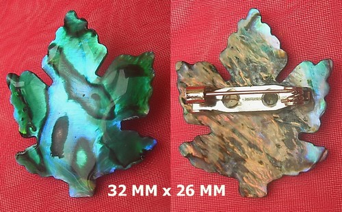 Broche artisanat feuille - d'artisanat,