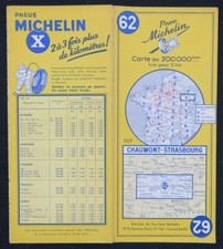 Carte MICHELIN 62 CHAUMONT
