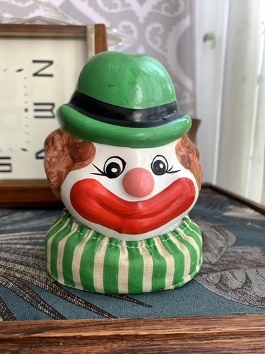Rare tirelire clown - , céramique