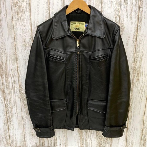 Schott horsehide leather - horsehide,