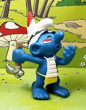 Les Schtroumpfs - Schleich - 20552 Schtroumpf Indien avec Tomahawk