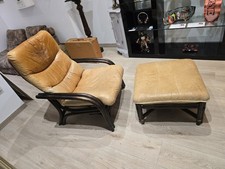 Fauteuil lounge vintage en