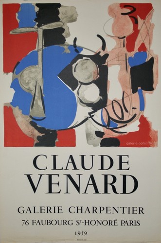 Claude venard affiche - venard,