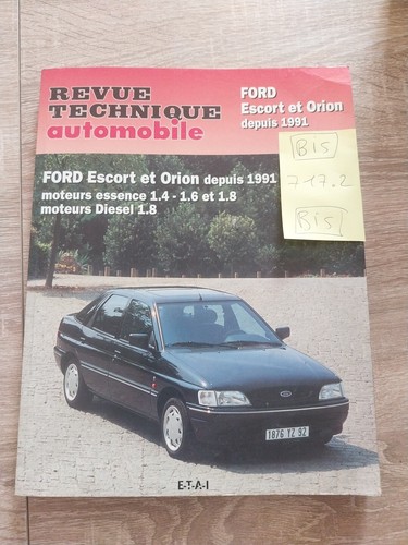 Revue technique ford - revue, escort