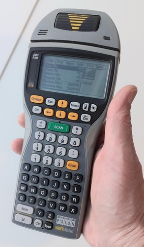 Psion workabout with - psion,