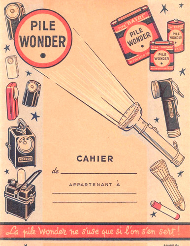 Protège cahier pile wonder - pile,