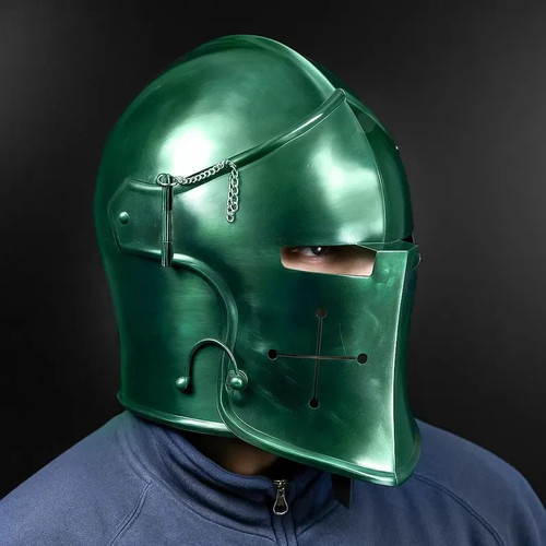 Barbuta médiéval pour et - barbuta,