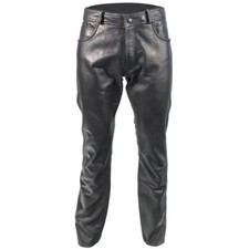 Jeans De Moto En Cuir Pour Femmes Richa Classique - Noir