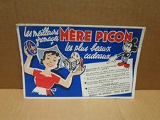 MERE PICON buvard publicitaire cinemagic Mickey Walt Disney
