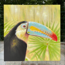 Tableau huile sur toile du