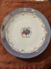 Assiette En Porcelaine Winterling Schwarzenbach Bavaria Germany
