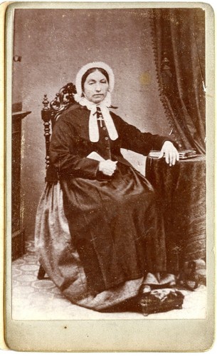 Photo ancienne sur - carton, cdv