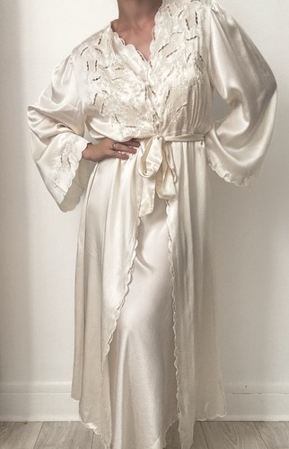 Ensemble nuit soie vintage - de,