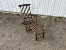Chaise longue steamer teck