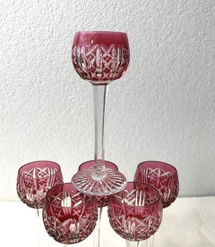 Verre liqueurs en cristal - 1, à