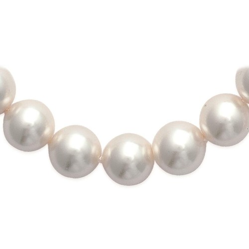 Collier perles imitation - , de