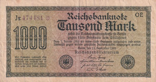 Allemagne 1000 mark - 1000,