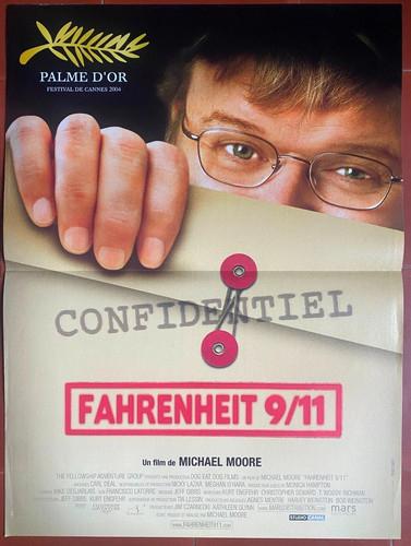 Affiche fahrenheit 11 - affiche,