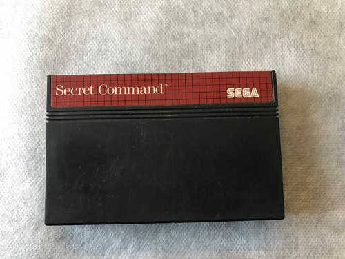 Jeu sega master system - sega, secret