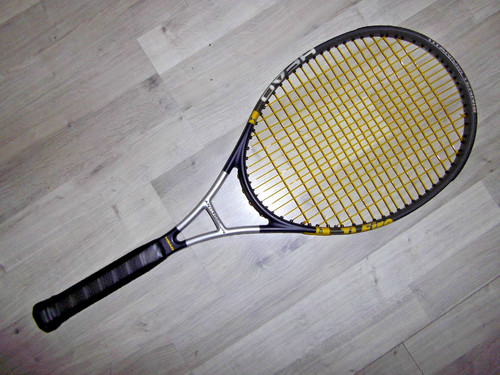 Raquette tennis head - tennis, fire