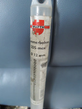 WURTH SDS MAX Diam. 12mm x 340 Forêt Béton neuf 2 TAILLANTS Réf:0647701234