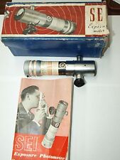 Véritable Sei Exposition Lumière Projecteur Photo Mètre en Original Usine Boîte
