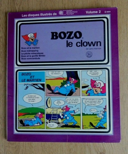 Les disques illustrés bozo - les,