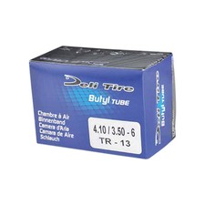 CHAMBRE AIR BROUETTE/CHARIOT 6'' 350/410X6 DELI TR13 - VALVE DROITE