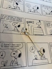 Vintage Snoopy Design Pin Hat